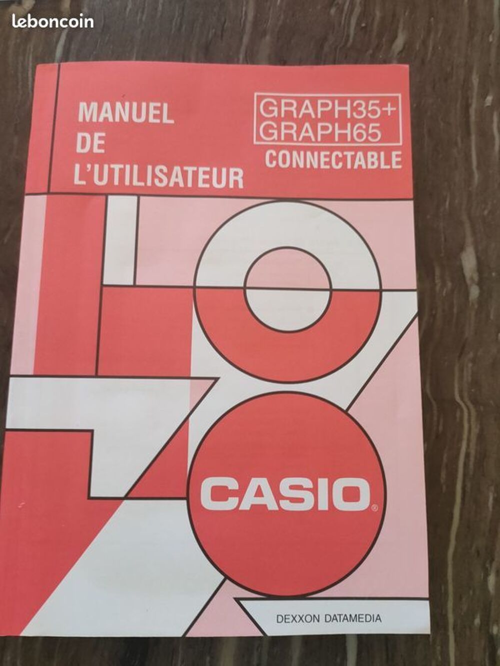Graphique couleur 64 ko graph 65 Casio avec manuel Matériel informatique