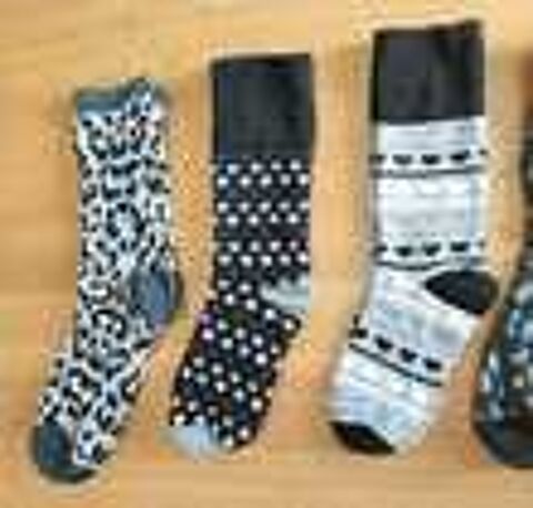 5 paires de chaussettes - G&eacute;mo - P38/41 - Id&eacute;al pied fin Vêtements
