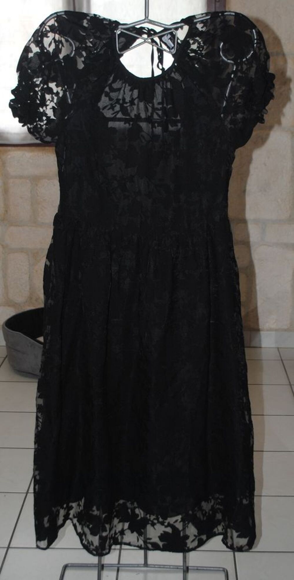Robe Noire de Soir&eacute;e Vêtements