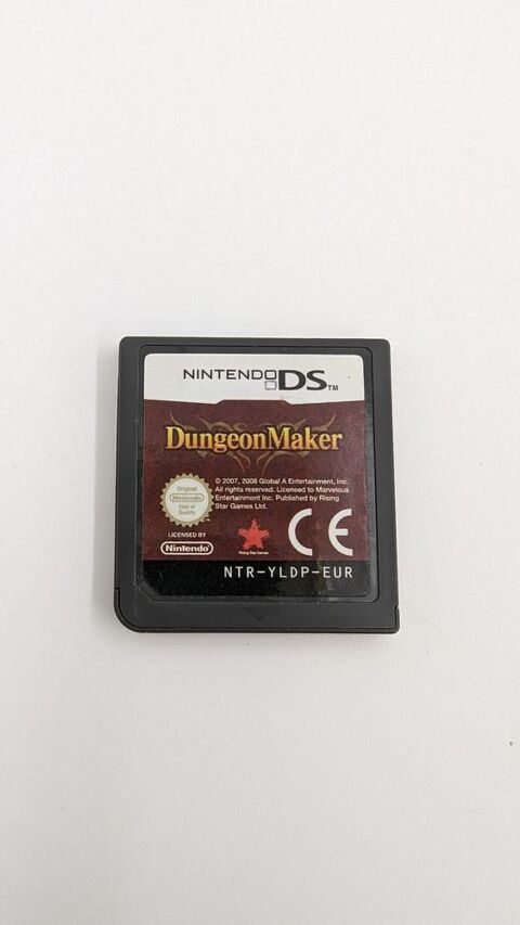 Jeu Nintendo DS Dungeon Maker en loose 24 Vulbens (74)