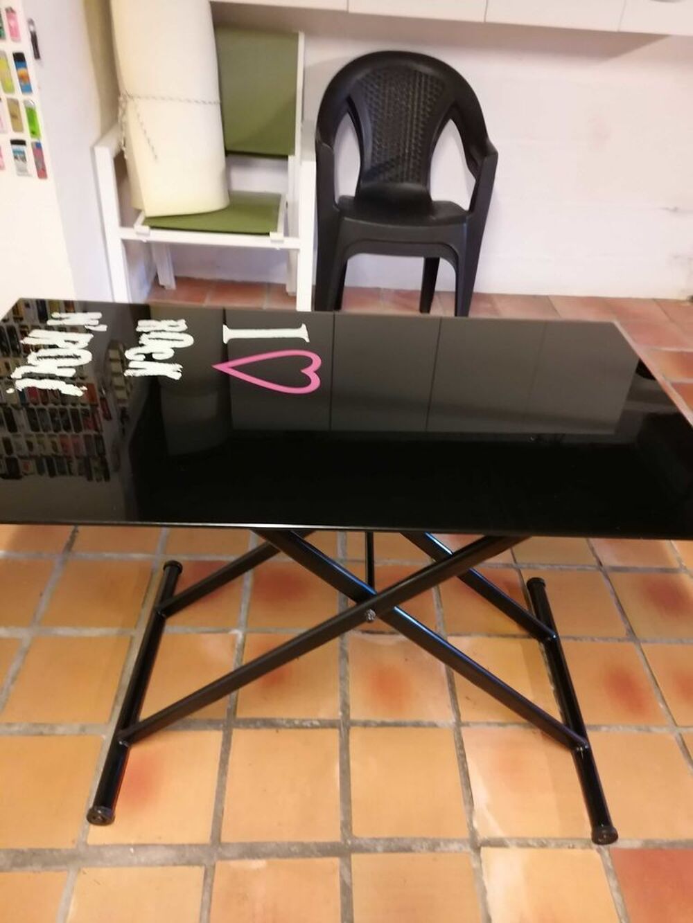 table extensible en verre Meubles