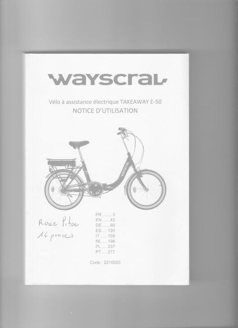 MINI VELO PLIABLE ELECTRIQUE  300 Royan (17)