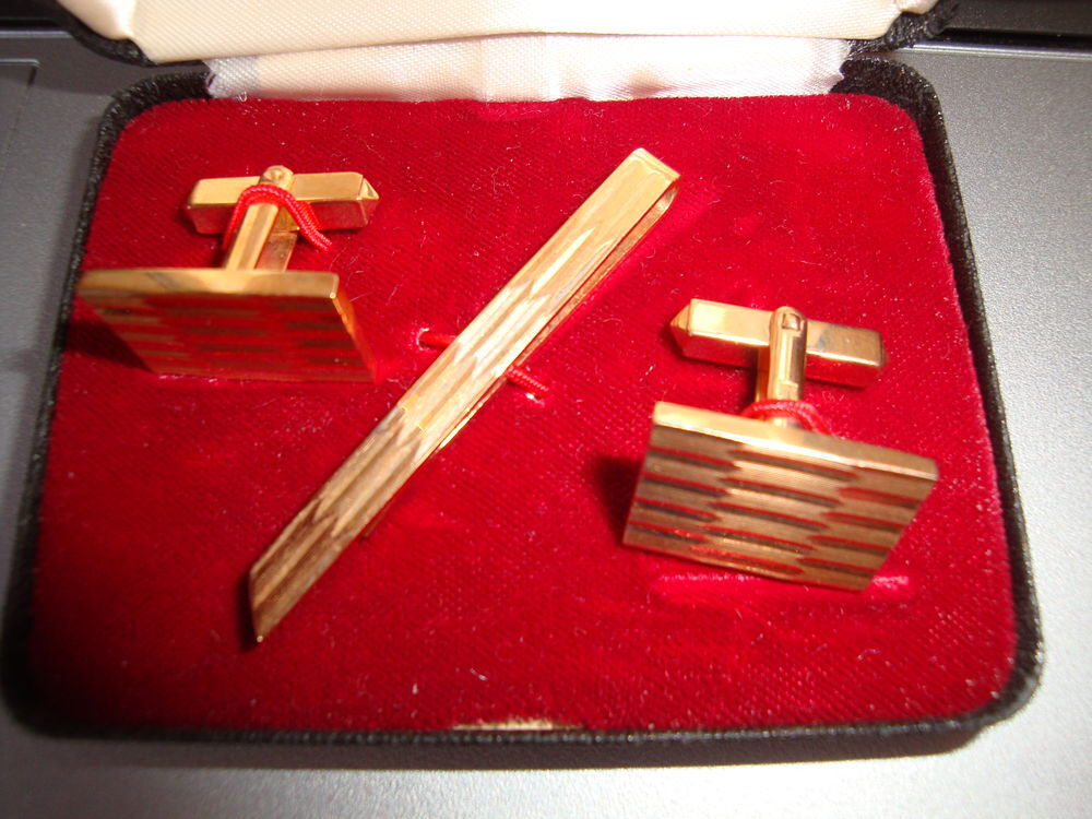 Coffret boutons de manchette Bijoux et montres
