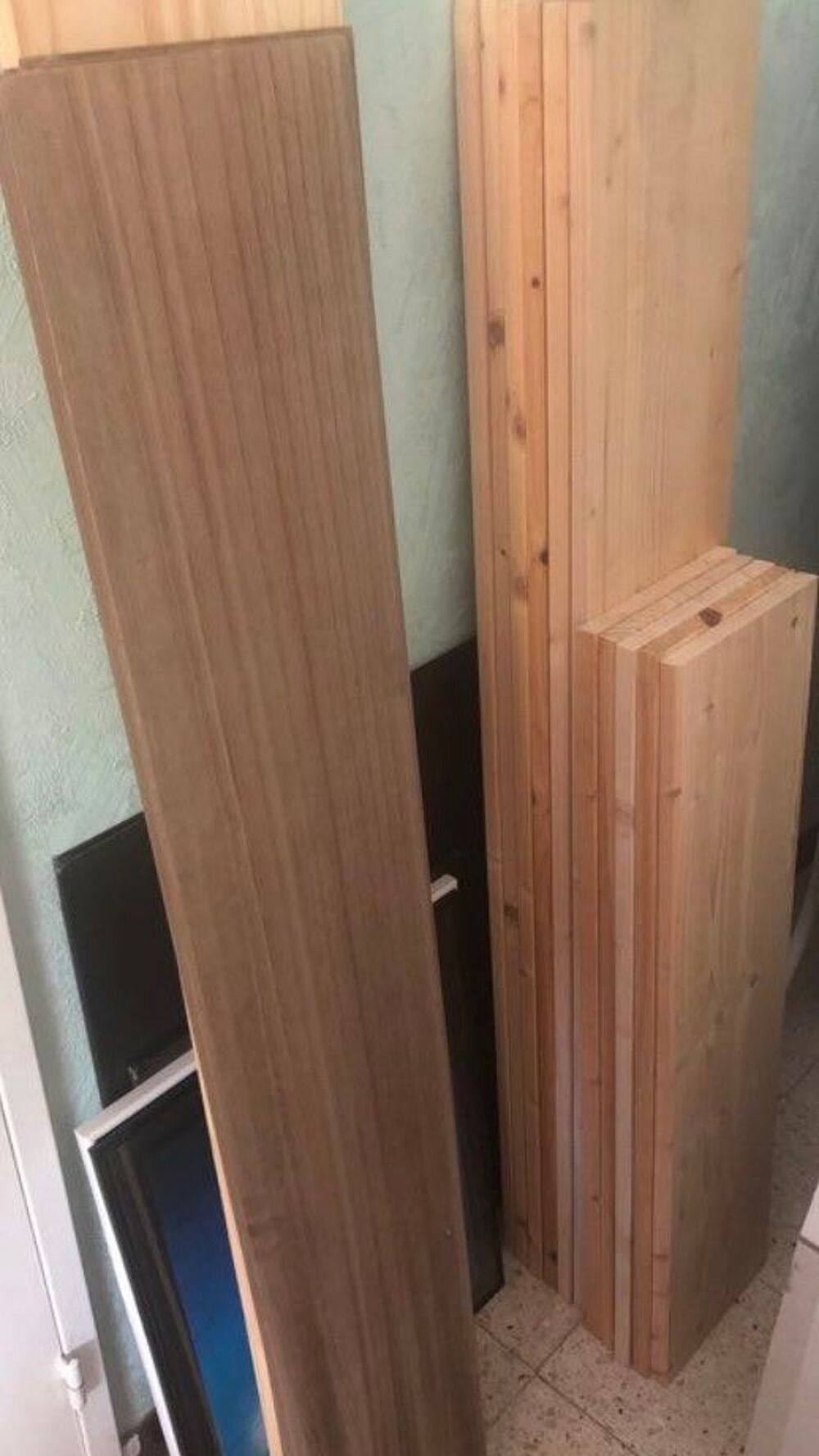lot planches avec &eacute;querres Bricolage