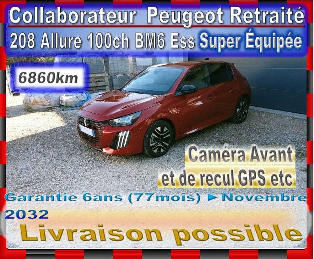 208 100 S&S BVM6 Allure 2024 occasion 74100 Annemasse