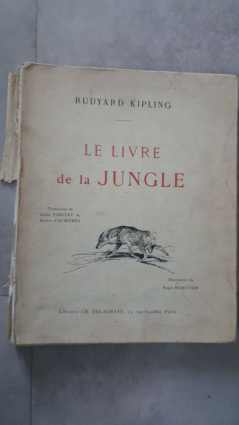 Le livre de la Jungle de Kipling 40 Cendras (30)