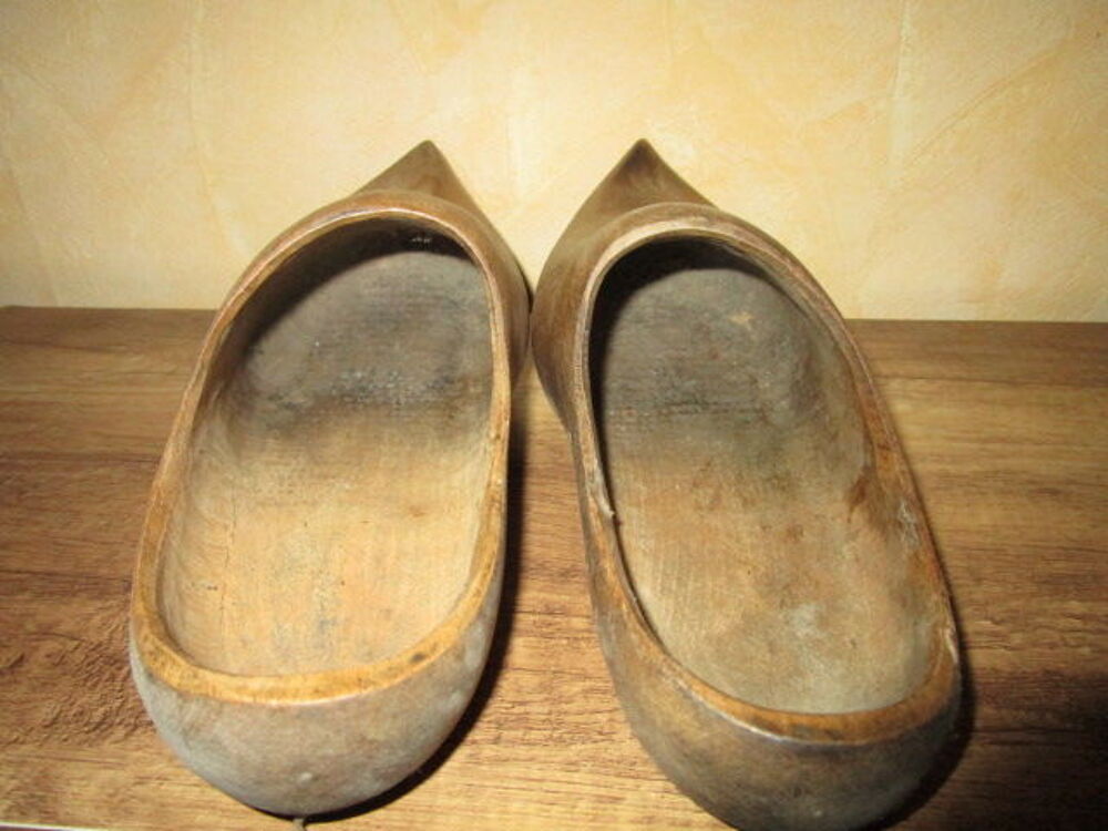 VIEUX SABOT BOIS Jardin