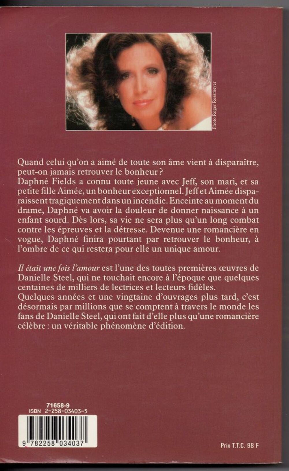 Il &eacute;tait une fois l'amour - Danielle Steel Livres et BD