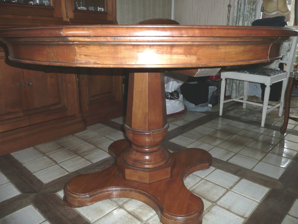 Table merisier massif 100% Meubles