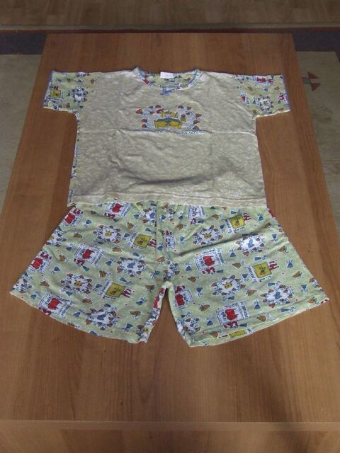 Pyjama 2 pi�ces, tee-shirt manches courtes et short, 8�ans 3 Bagnolet (93)
