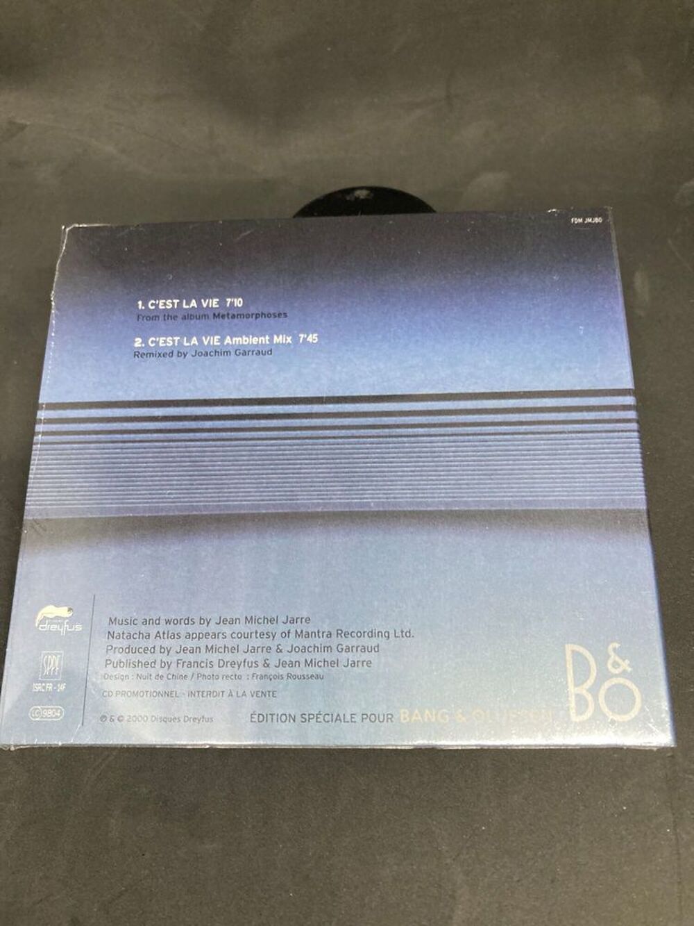 CD Jean Michel JARRE exclusif B&amp;O CD et vinyles