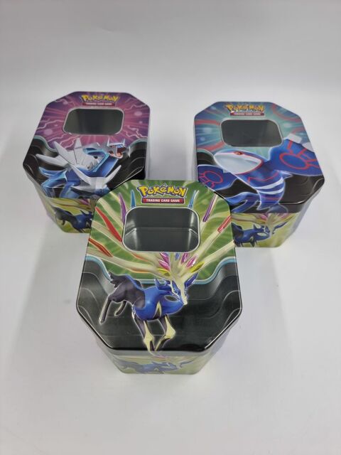 Lot de 3 Pok�Box (boite pour cartes Pok�mon) 3 Vulbens (74)