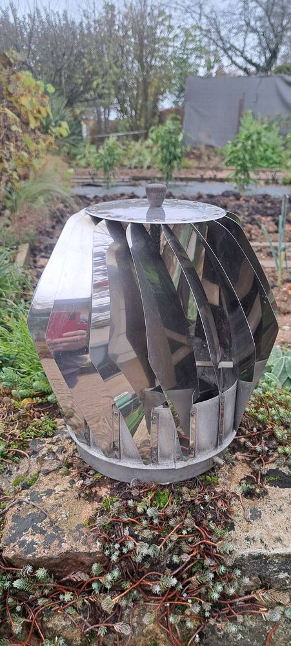AERATEUR DE TOIT INOX ROTATIF A AILETTES Bricolage