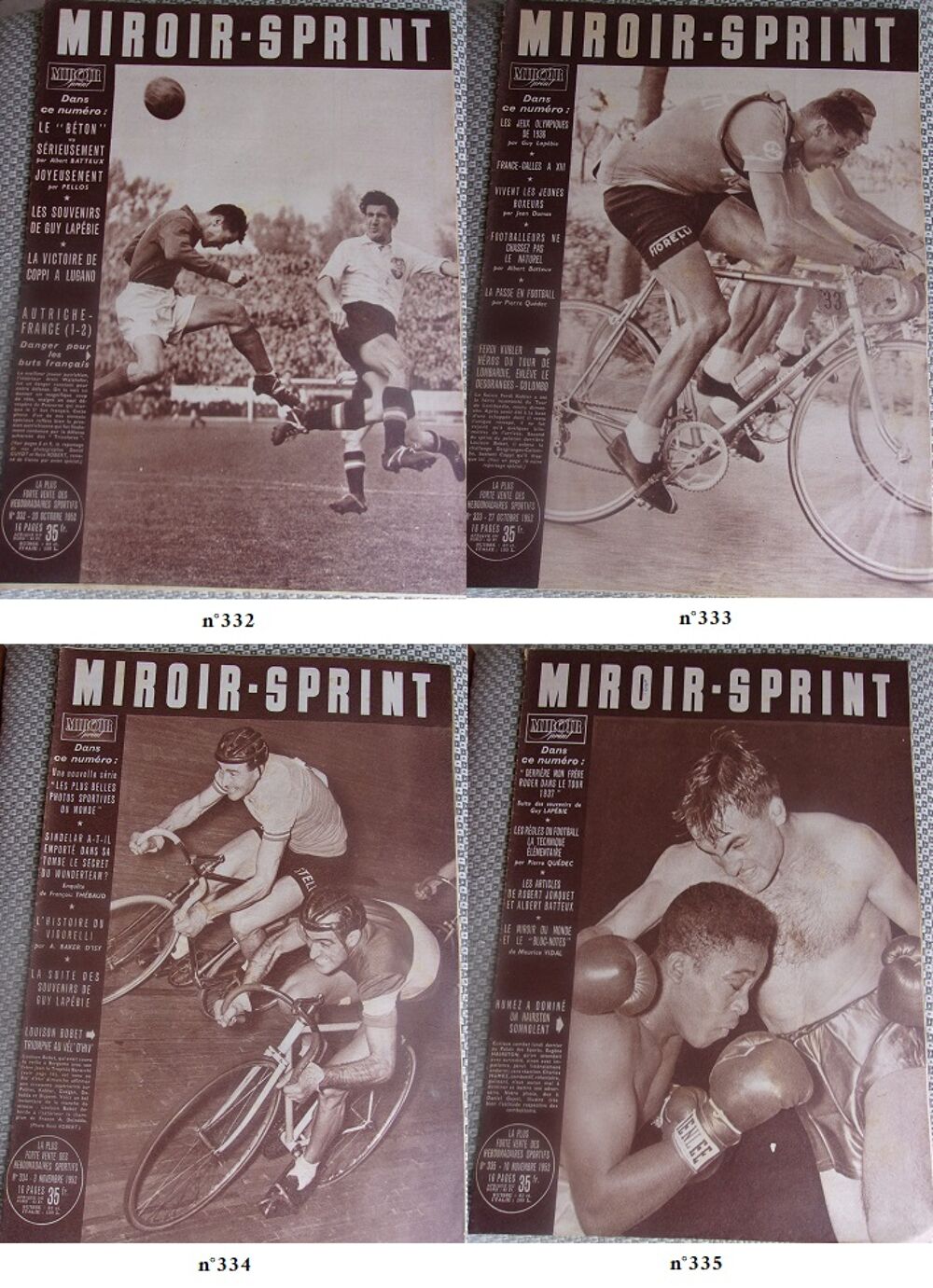 Miroir Sprint ann&eacute;e 1952 