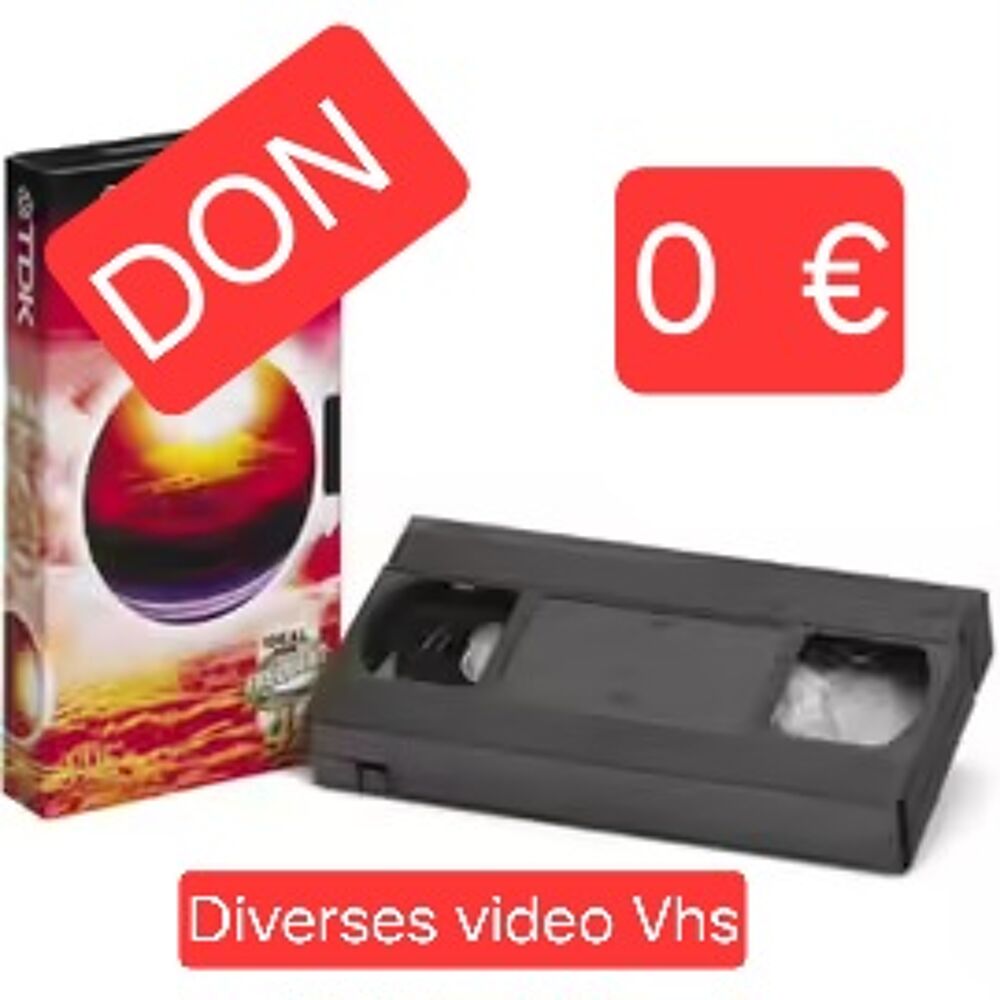 don video VHS Audio et hifi