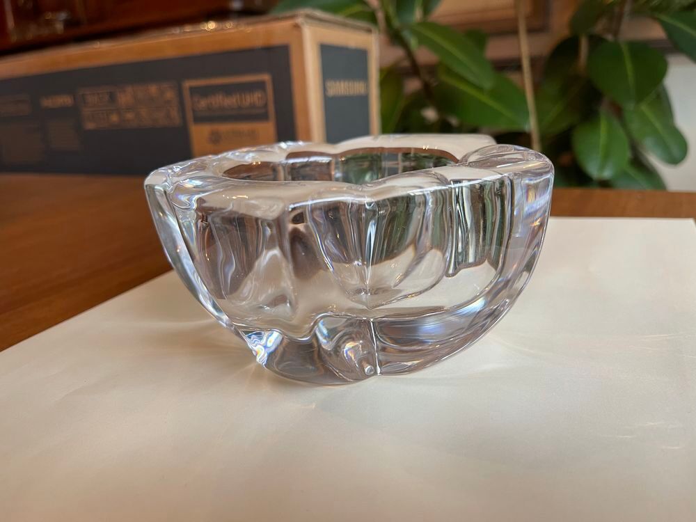 Vide poche en cristal Daum France 