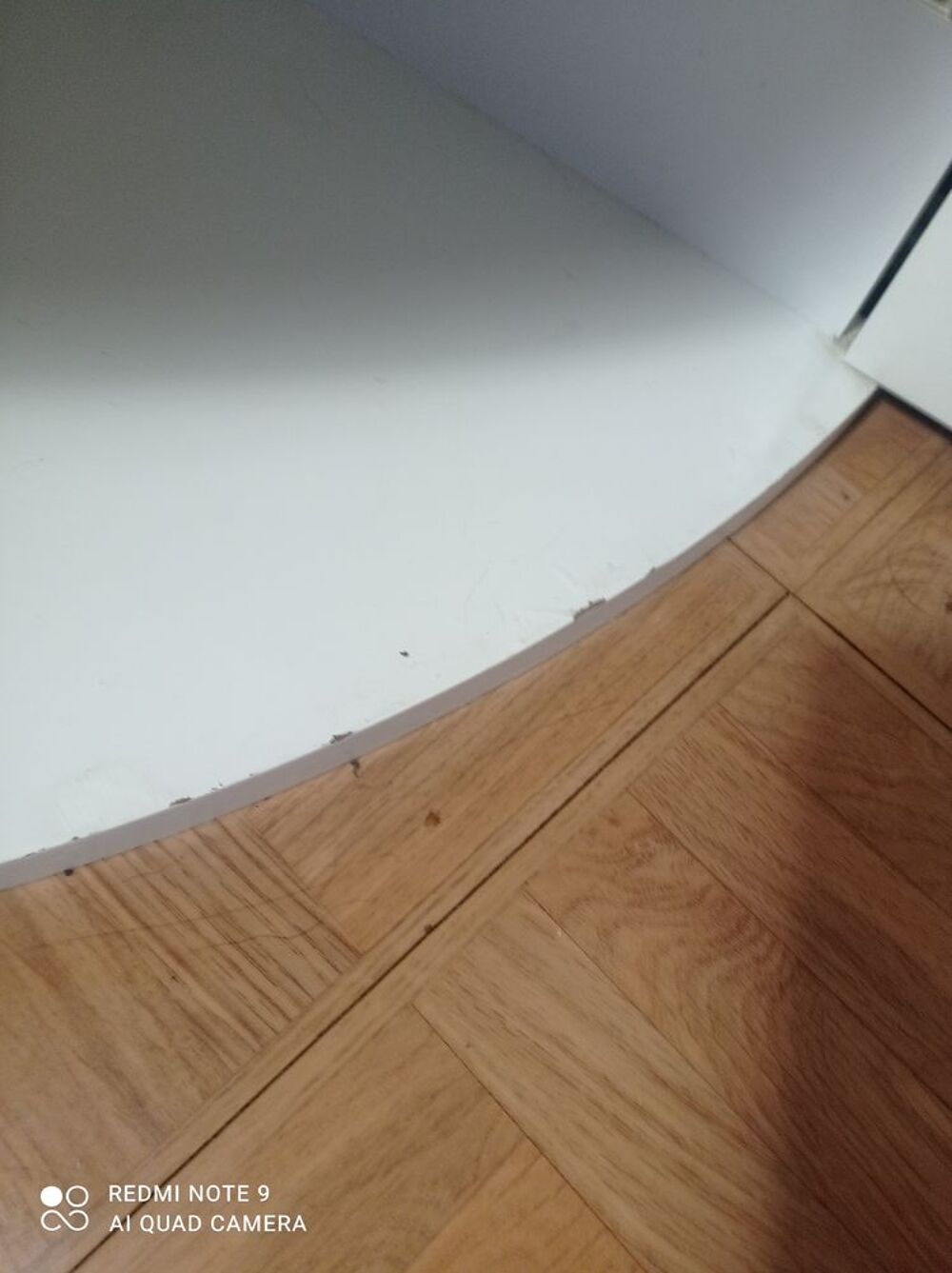 Meuble, Buffet d'angle blanc laqu&eacute; Ikea ou Alin&eacute;a Meubles