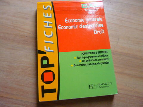 
Livre Top' Fiches - Hachette
Niveau Baccalaur�at technologi 2 Brienne-le-Ch�teau (10)