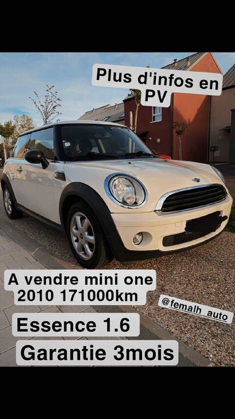 Mini One Hatch 1.6i - 75 2010 occasion Le Havre 76600
