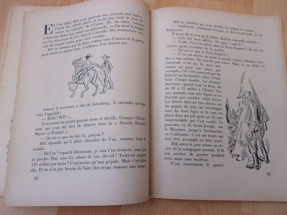 Les aventures de BUFFALO BILL ann&eacute;e 1940 Livres et BD
