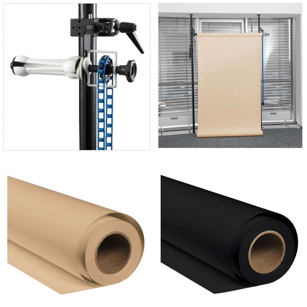 Accessoires de studio, supports et fonds papier Photos/Video/TV