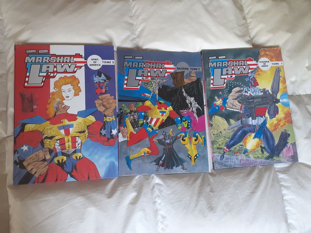 comics Marshal Law s&eacute;rie compl&egrave;te (3) Livres et BD