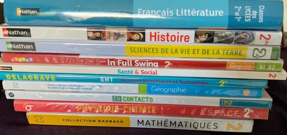 de Livres de Seconde du Lyc&eacute;e de BELLEVUE. Livres et BD