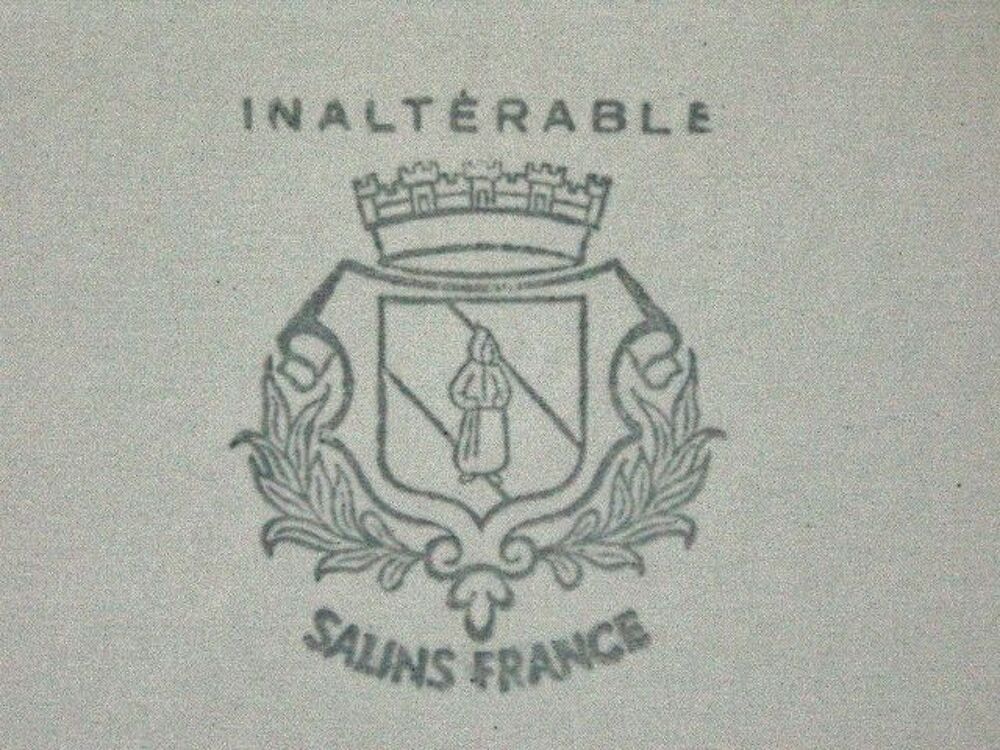 Lot plat &amp; coupelle Salins France Vintage 70 -EXCELLENT ETAT Décoration