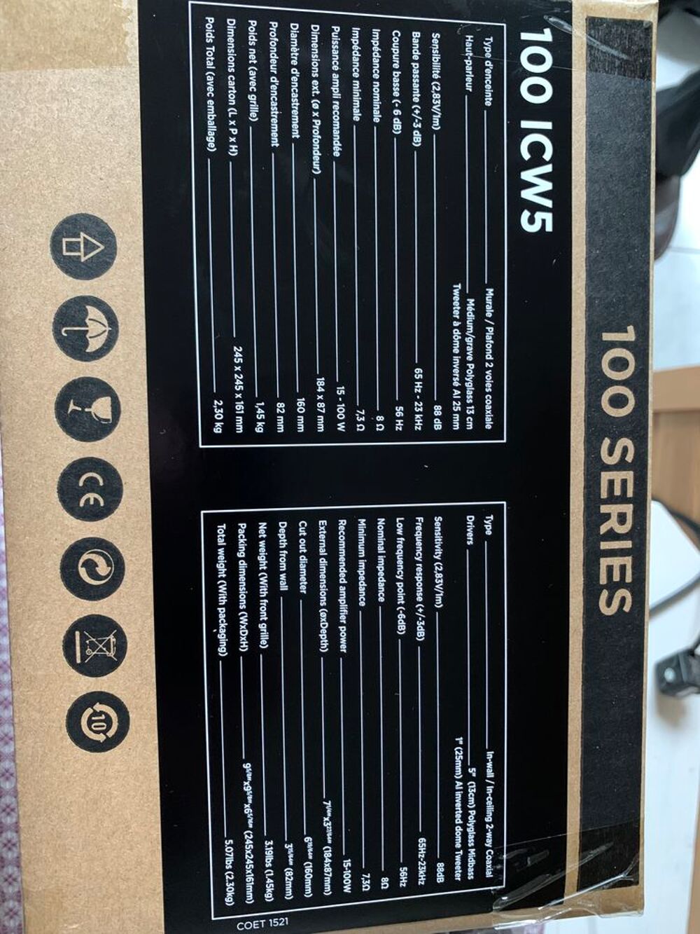 ENCEINTES encastrables Audio et hifi