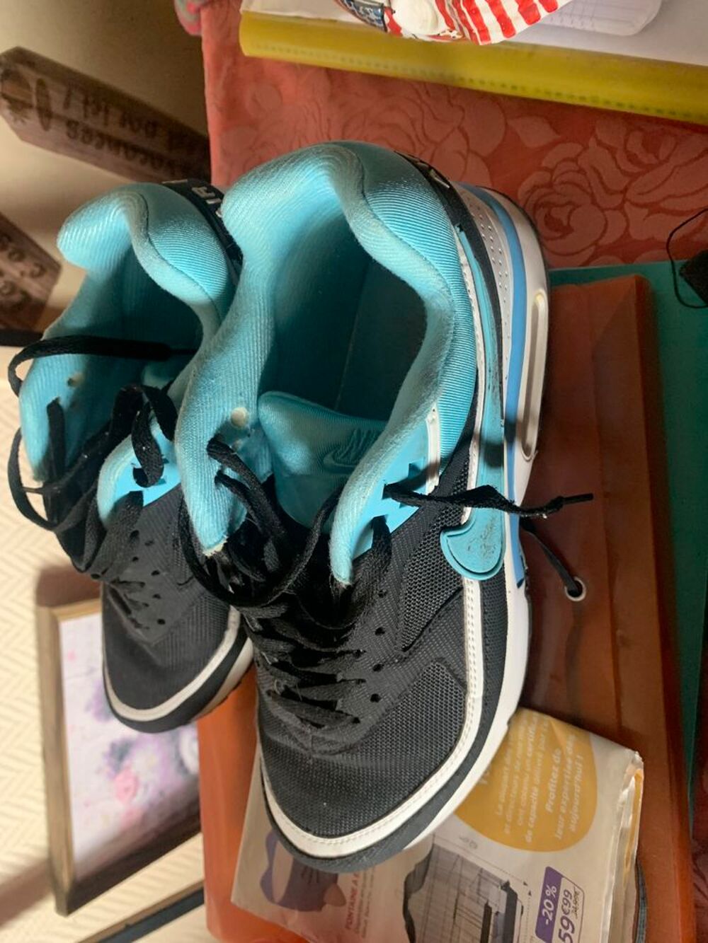 Baskets homme taille 45 pratiquement neuf Chaussures