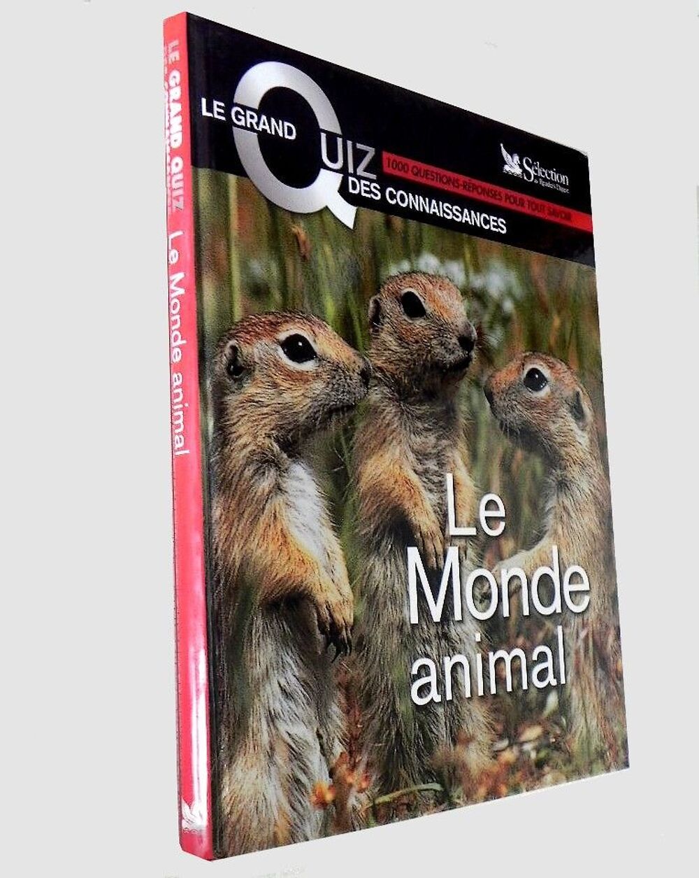 Le monde ANIMAL, le grand QUIZ des connaissances Livres et BD