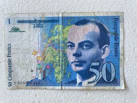 Billet 50 francs St Exupry 20 Arcueil (94)