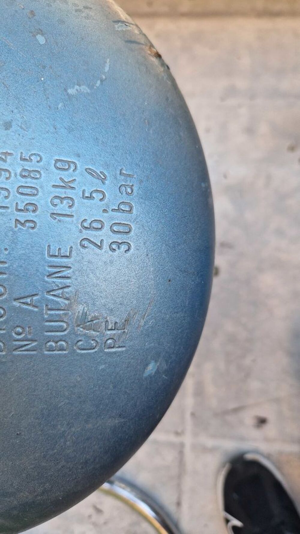 bouteille de propane vide Electroménager