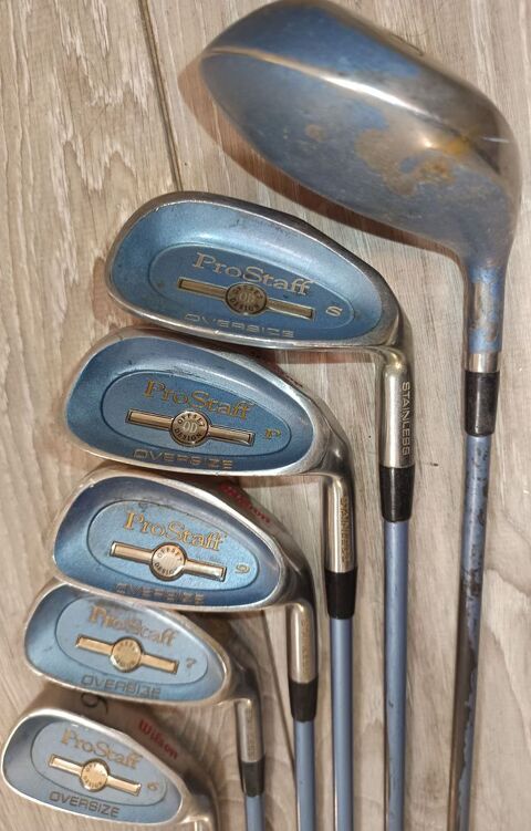 Demi-Série de Clubs de Golf Wilson ProStaff Femme Bon État 60 Mantes-la-Jolie (78)