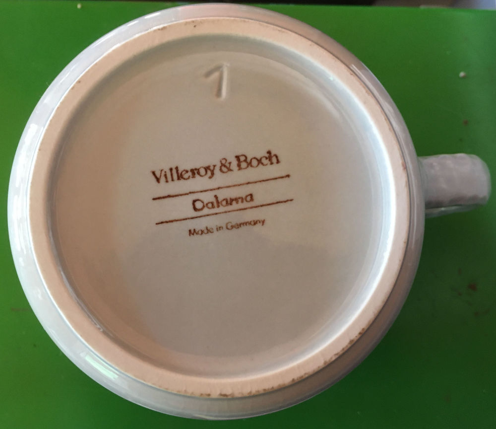 Service de vaisselle Villeroy et Boch "Dalarna" Décoration