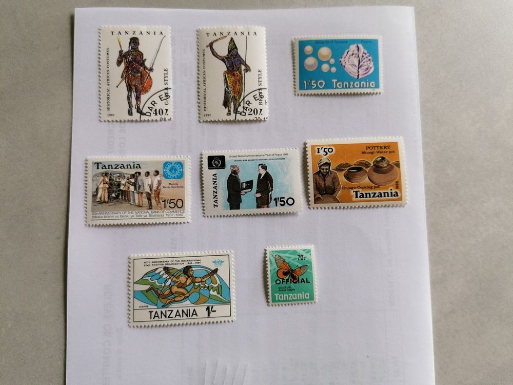 Timbres de Tanzanie 