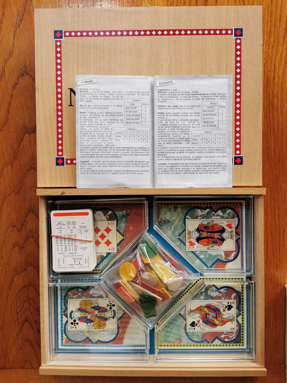 Jeu NAIN JAUNE en bois de JEUJURA de 1970 Jeux / jouets