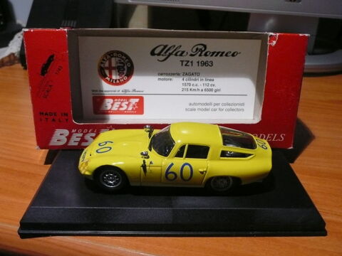Voiture miniature 1/43 Alfa Romeo TZ1 1963 20 Saint-Symphorien-d'Ozon (69)