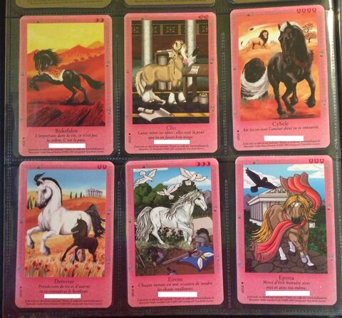 14 cartes BELLA SARA  MYTHOLOGIE  13 Les Églisottes-et-Chalaures (33)