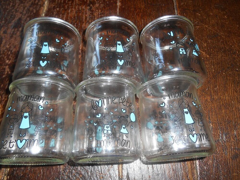LOT DE 8 VERRINES BOONE FETE MAMAN 