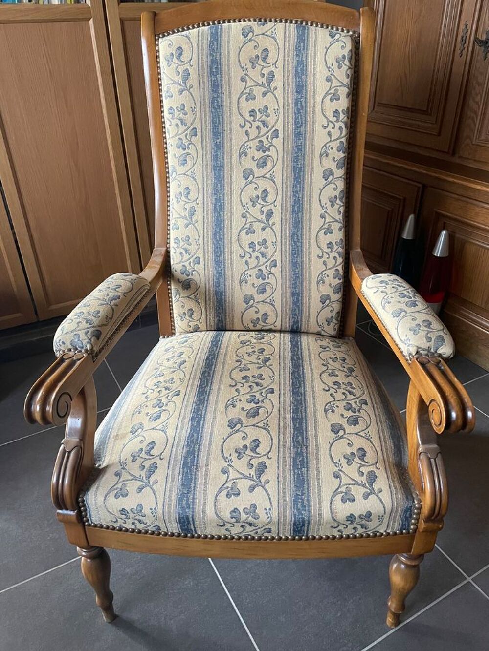 Fauteuil voltaire style Louis Philippe Meubles