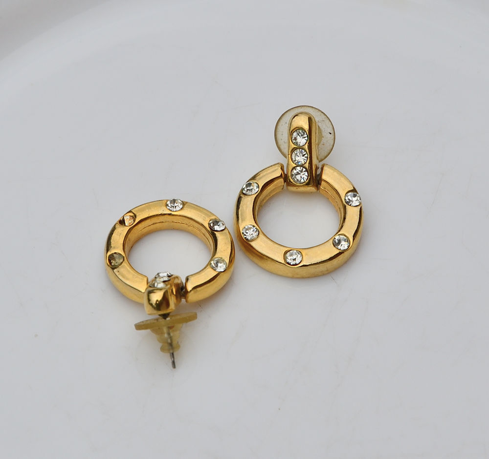 Boucles d'oreilles pierres brillantes Bijoux et montres
