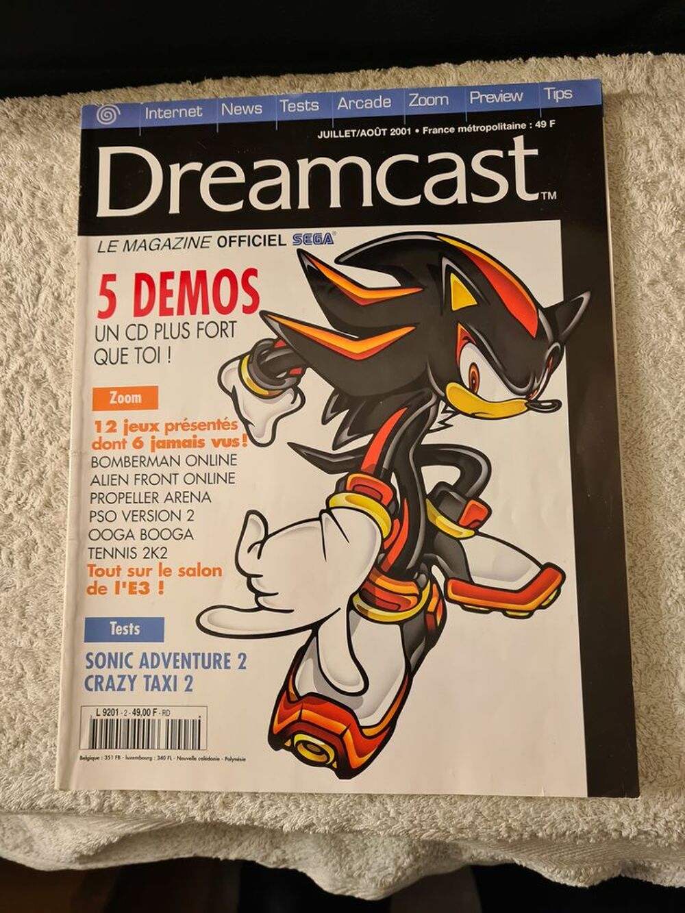 Dreamcast Le Magazine Officiel Sega. Tr&egrave;s Rare Collector Livres et BD