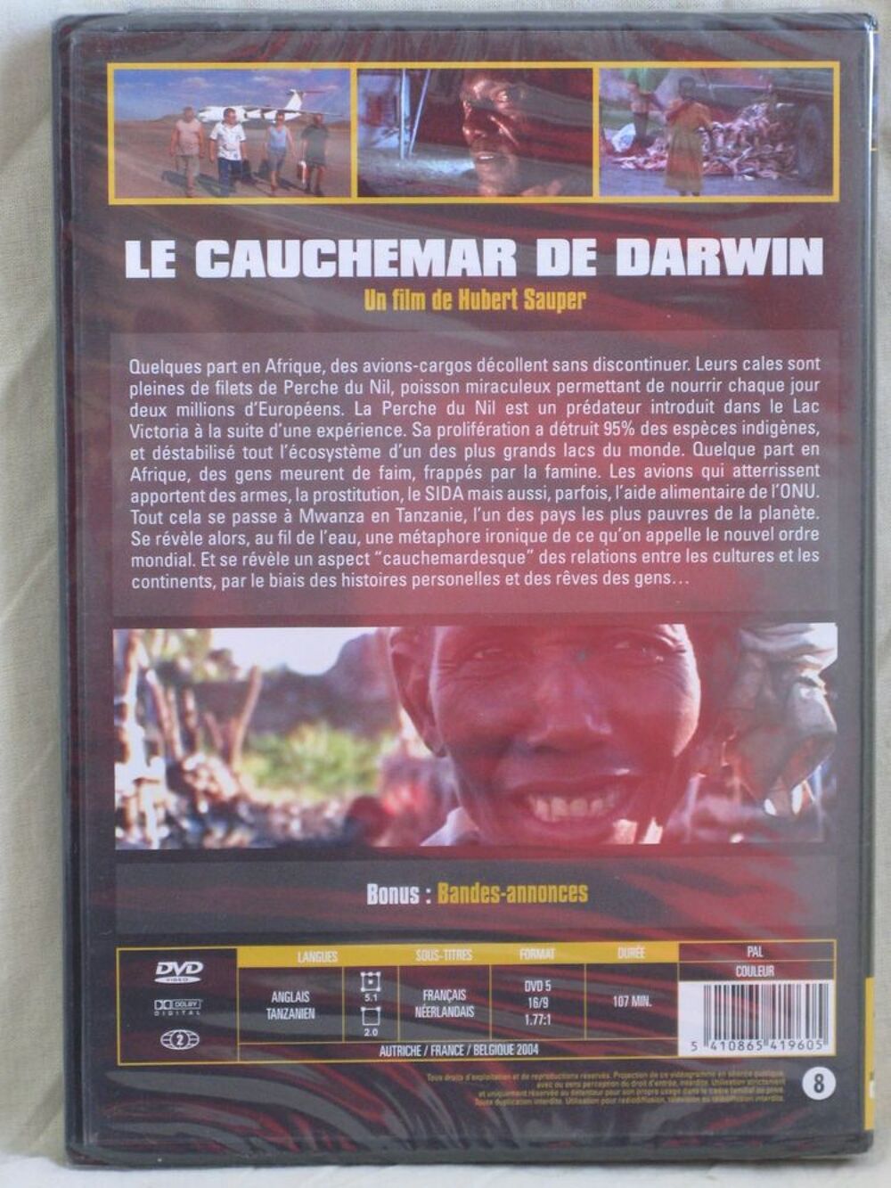 Le cauchemar de Darwin DVD et blu-ray