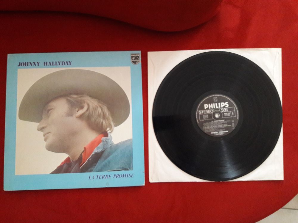 RARE pochette diff&eacute;rente 33 T LA TERRE PROMISE CD et vinyles