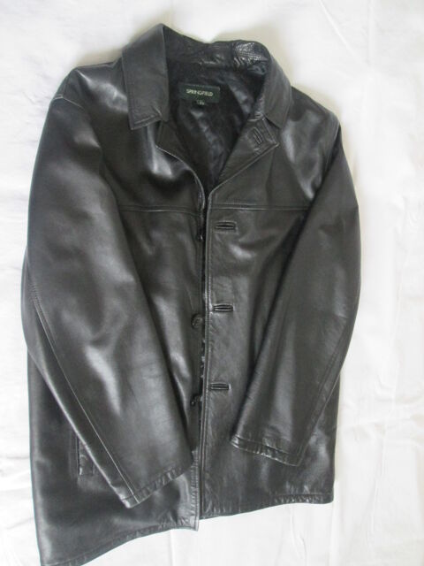 Veste en cuir homme springfield taille 3 M 35 Chauriat (63)