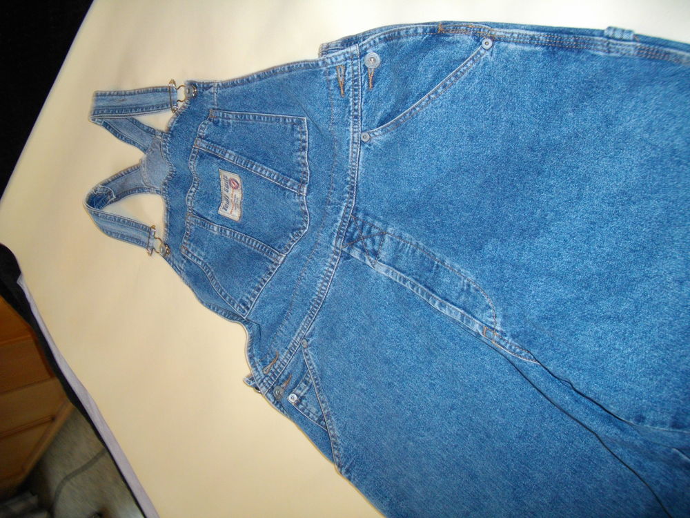 Salopette jean large mixe T40 Bricolage