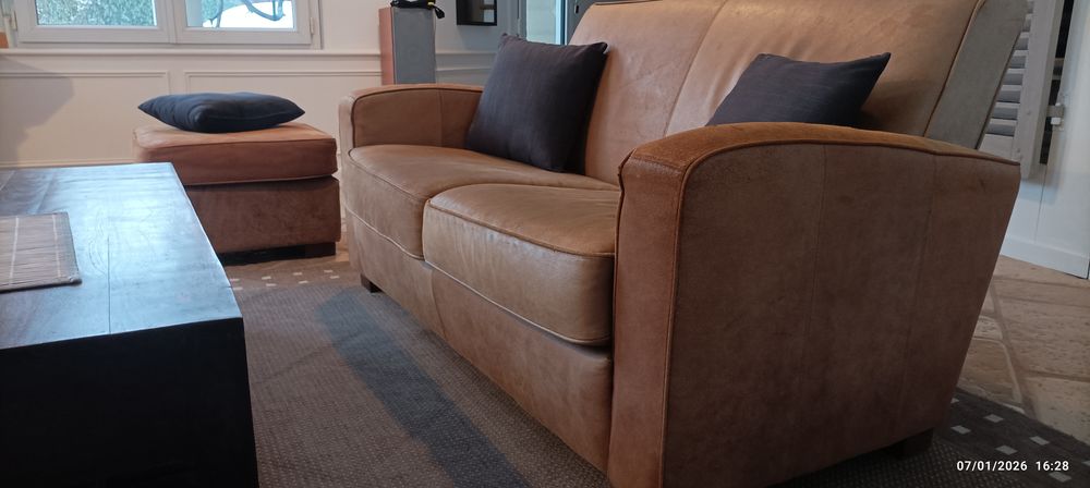 Canap&eacute;s cuir Meubles