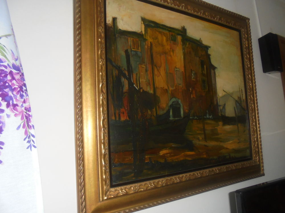 peinture sur bois P.A. MASUI 