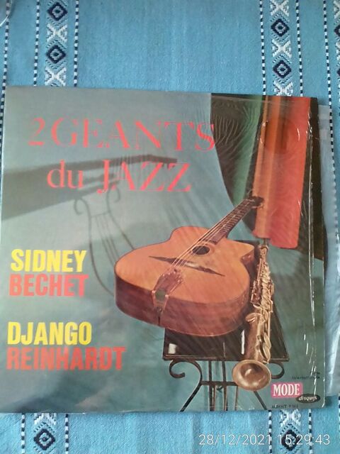 Vinyle 33T 2 GEANTS DU JAZZ - BECHET REINHARDT 15 Cachan (94)